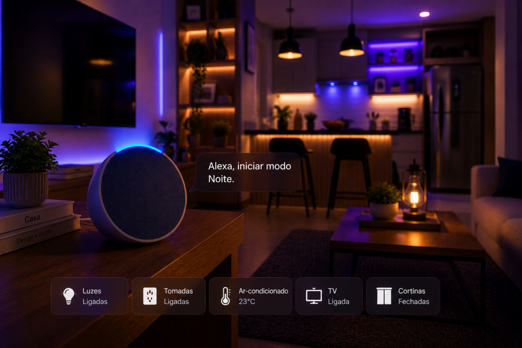 como automatizar as luzes da casa com alexa